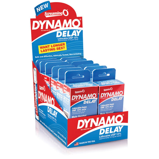 Dynamo Delay Spray - 12 Count Display Dynamo Delay Spray - 12 Count Display - UABDSM