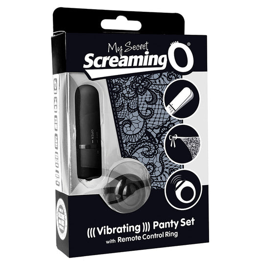My Secret Screaming O Panty Vibe - Black - Each My Secret Screaming O Panty Vibe - Black - Each - UABDSM