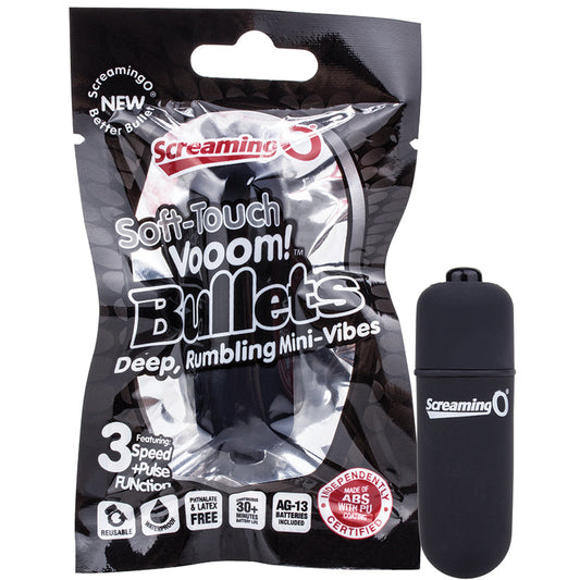 Soft-Touch Vooom! Bullets - Black Soft-Touch Vooom! Bullets - Black - UABDSM