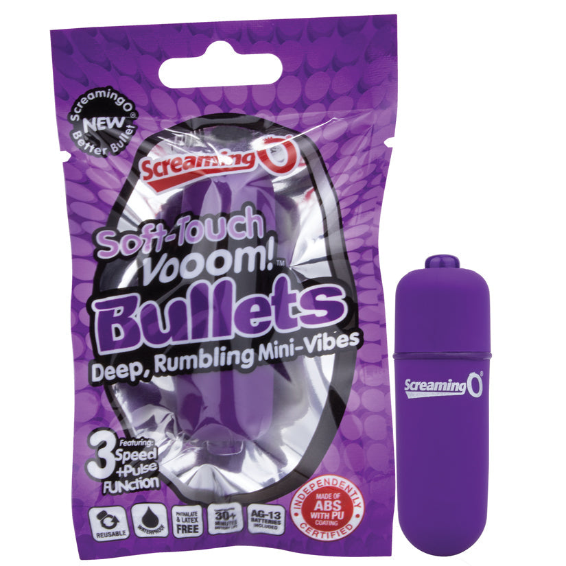 Soft-Touch Vooom! Bullets - Purple - UABDSM
