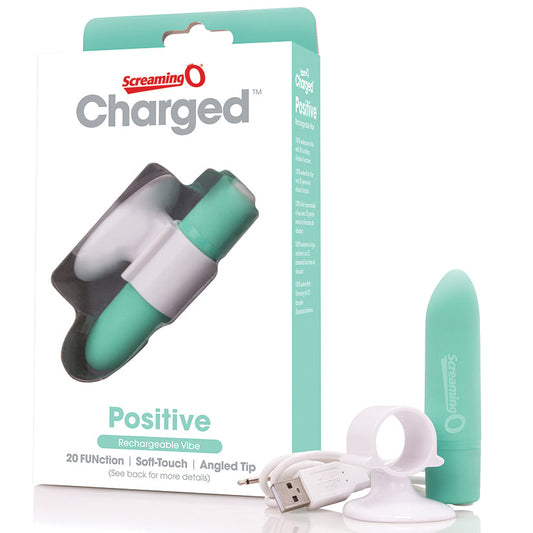Charged Positive Rechargeable Vibe - Kiwi Mint Charged Positive Rechargeable Vibe - Kiwi Mint - UABDSM