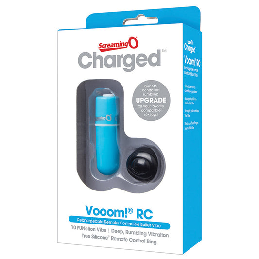 Charged Vooom Remote Control Bullet - Blue Charged Vooom Remote Control Bullet - Blue - UABDSM