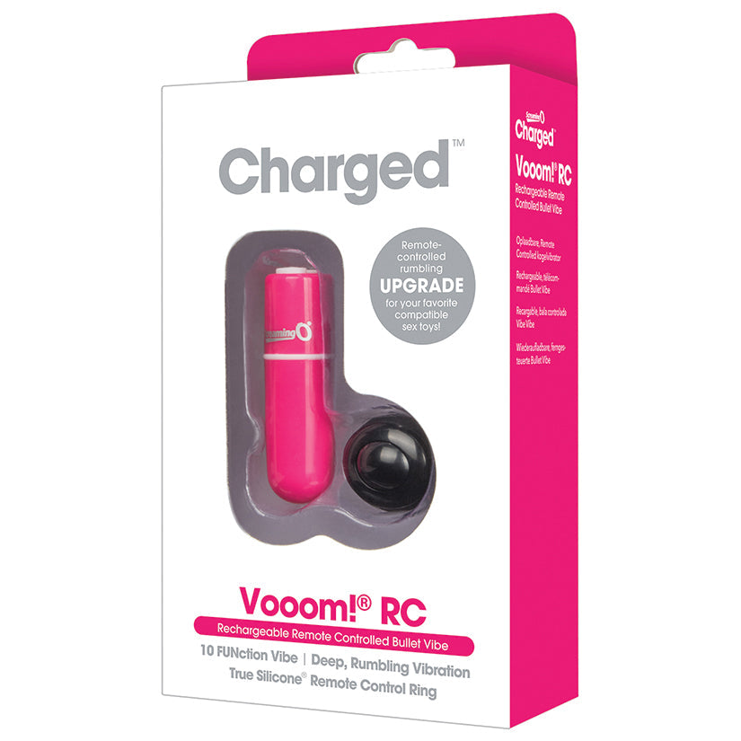Charged Vooom Remote Control Bullet - Pink - UABDSM