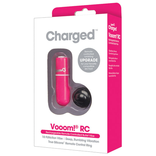 Charged Vooom Remote Control Bullet - Pink Charged Vooom Remote Control Bullet - Pink - UABDSM