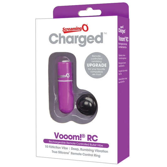 Charged Vooom Remote Control Bullet - Purple Charged Vooom Remote Control Bullet - Purple - UABDSM