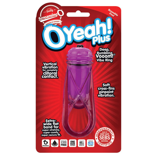 O Yeah! Plus Ring - Purple O Yeah! Plus Ring - Purple - UABDSM