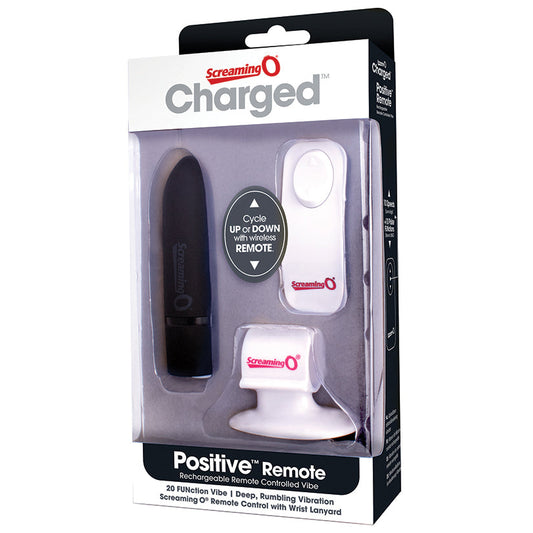 Charged Positive Remote Control - Black - Each Charged Positive Remote Control - Black - Each - UABDSM