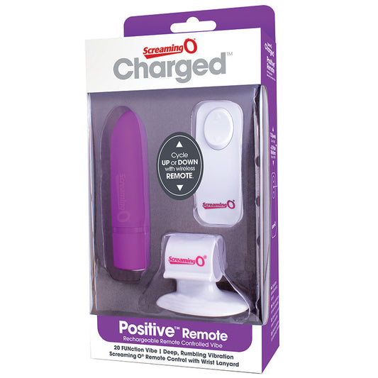 Charged Positive Remote Control - Grape - Each Charged Positive Remote Control - Grape - Each - UABDSM