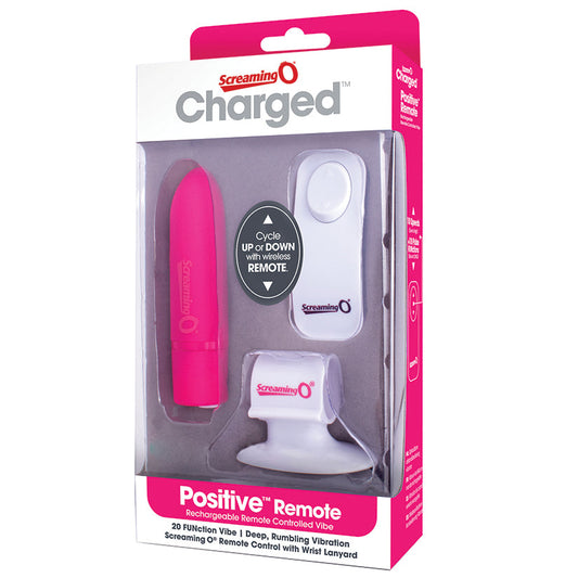 Charged Positive Remote Control - Strawberry - Each Charged Positive Remote Control - Strawberry - Each - UABDSM