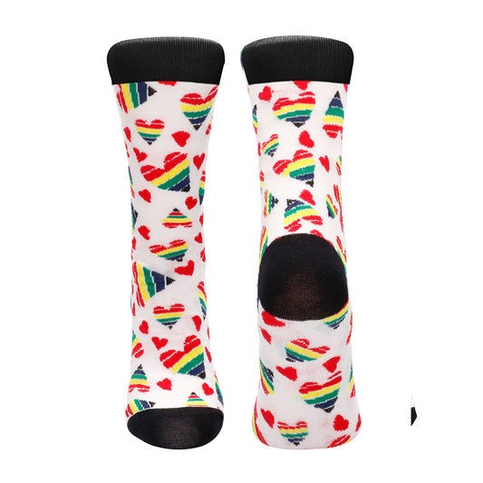 Happy Hearts Sexy Socks Size 42-46 - UABDSM