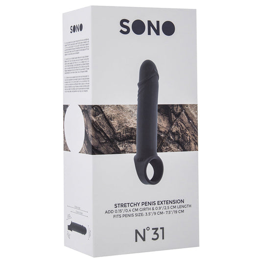 Sono No.31 Stretchy Penis Extension-Grey Sono No.31 Stretchy Penis Extension-Grey - UABDSM