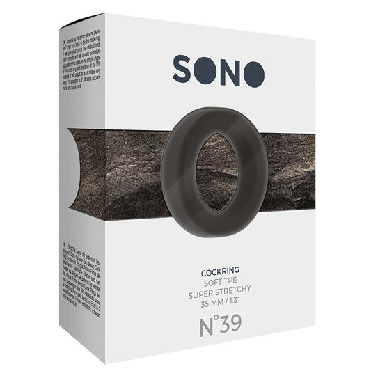 Sono No.39 Cockring-Black Sono No.39 Cockring-Black - UABDSM