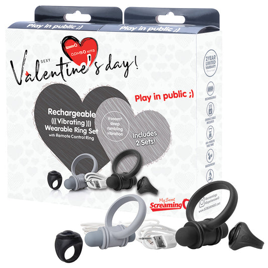 Screaming O 2020 Valentine Combo Ring/Ring Screaming O 2020 Valentine Combo Ring/Ring - UABDSM