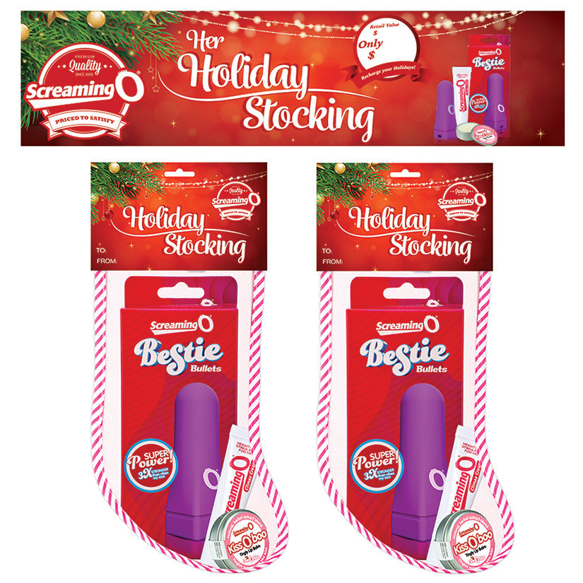 Screaming O Holiday Stocking Box of 6 2019 - UABDSM