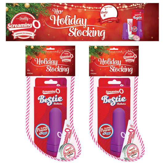 Screaming O Holiday Stocking Box of 6 2019 Screaming O Holiday Stocking Box of 6 2019 - UABDSM
