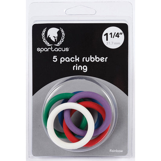 Rubber C-Ring Set - 1.25 - Rainbow Rubber C-Ring Set - 1.25 - Rainbow - UABDSM