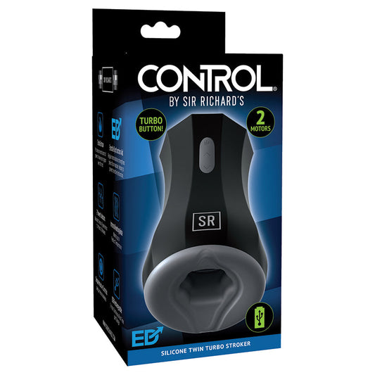 Sir Richards Silicone Twin Turbo Stroker Sir Richards Silicone Twin Turbo Stroker - UABDSM