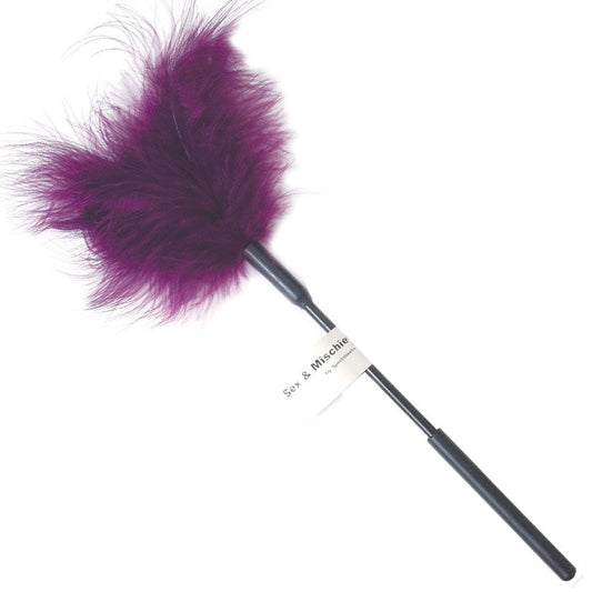 Sex and Mischief Feather Tickler - Purple Sex and Mischief Feather Tickler - Purple - UABDSM