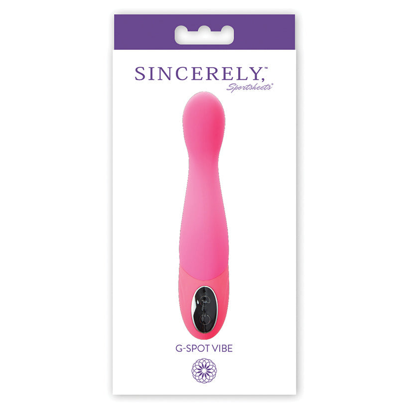 Sincerely G-Spot Vibe - Pink - UABDSM