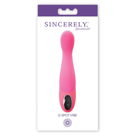 Sincerely G-Spot Vibe - Pink Sincerely G-Spot Vibe - Pink - UABDSM