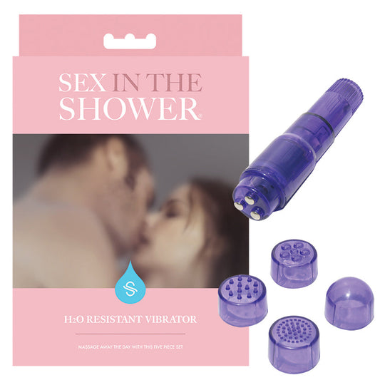 Sex In The Shower H2O Resistant Vibrator-Purple Sex In The Shower H2O Resistant Vibrator-Purple - UABDSM