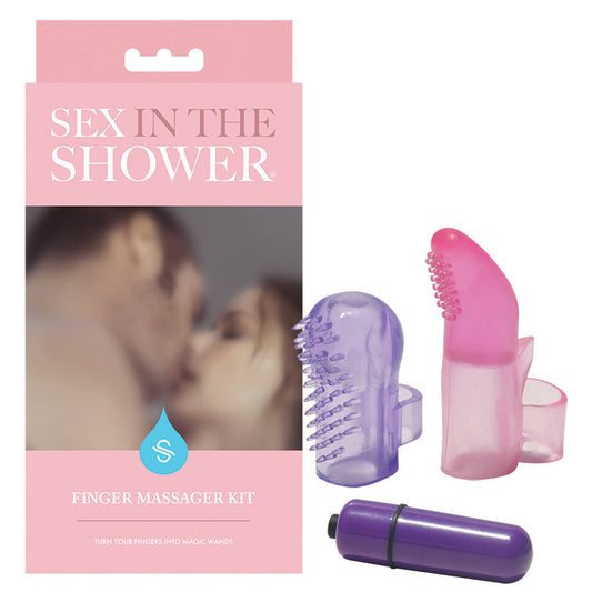 Sex In The Shower Finger Massager Kit Sex In The Shower Finger Massager Kit - UABDSM