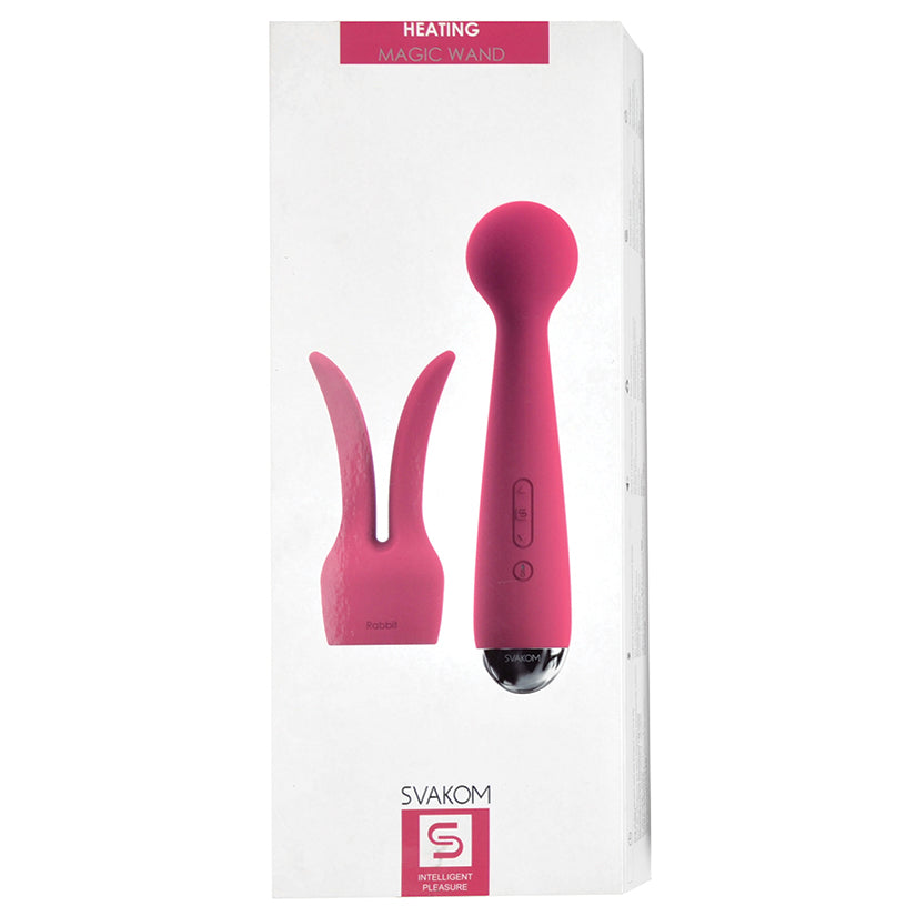 Svakom Emma Heating Wand-Plum Red 8.25 - UABDSM
