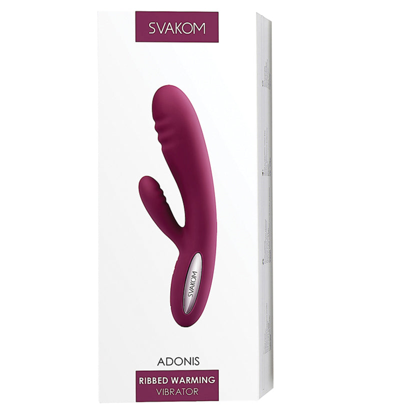 Svakom Adonis Warming Vibrator-Violet 7.8 - UABDSM