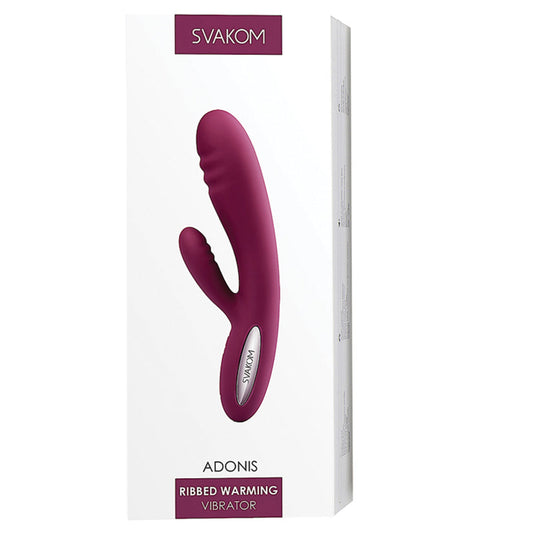 Svakom Adonis Warming Vibrator-Violet 7.8 Svakom Adonis Warming Vibrator-Violet 7.8 - UABDSM