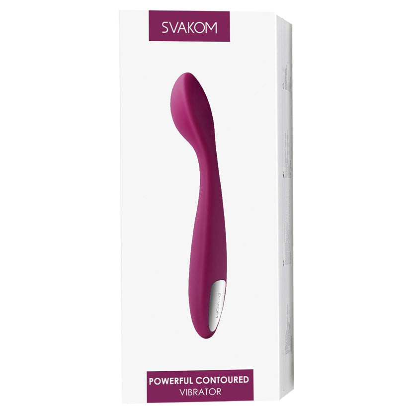 Svakom Keri Contoured Vibrator-Violet - UABDSM