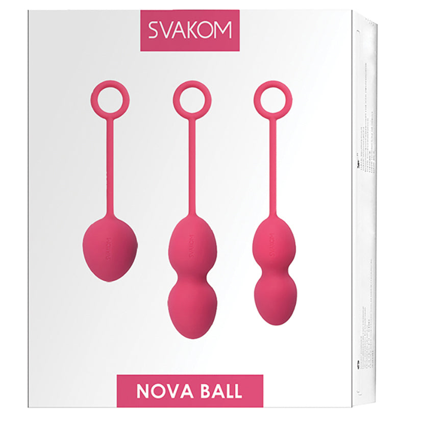 Svakom Nova Ball-Plum Red - UABDSM