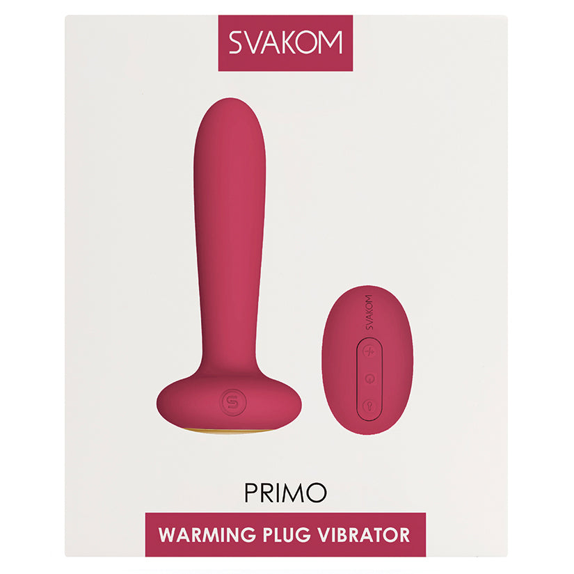 Svakom Primo-Plum Red - UABDSM