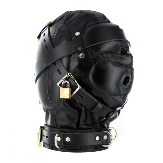 Strict Leather Sensory Deprivation Hood- SM - UABDSM