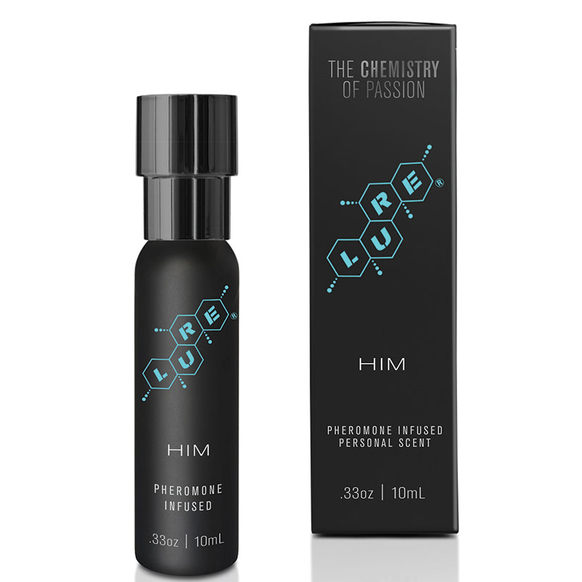 Lure Black Label For Him Pheromone Personal Scent .34oz - UABDSM