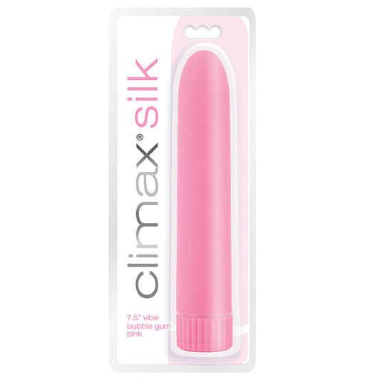 Climax Silk 7.5 Vibe - Bubblegum Pink Climax Silk 7.5 Vibe - Bubblegum Pink - UABDSM