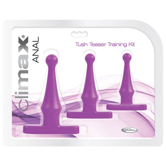 Climax Anal Tush Teaser Training Kit-Deep Purple Climax Anal Tush Teaser Training Kit-Deep Purple - UABDSM