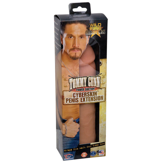 Wildfire Celebrity Series - Tommy Gunn Power Suction Cyberskin Penis Extension Wildfire Celebrity Series - Tommy Gunn Power Suction Cyberskin Penis Extension - UABDSM