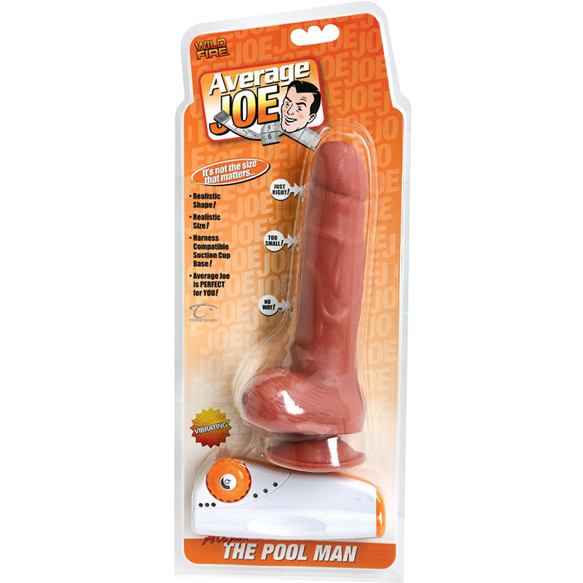 Average Joe Vibrating Cock - the Pool Man Alejandro - UABDSM