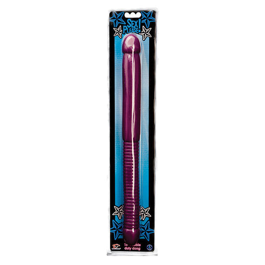 Sex Please Double Duty Dong-Purple 16 Sex Please Double Duty Dong-Purple 16 - UABDSM