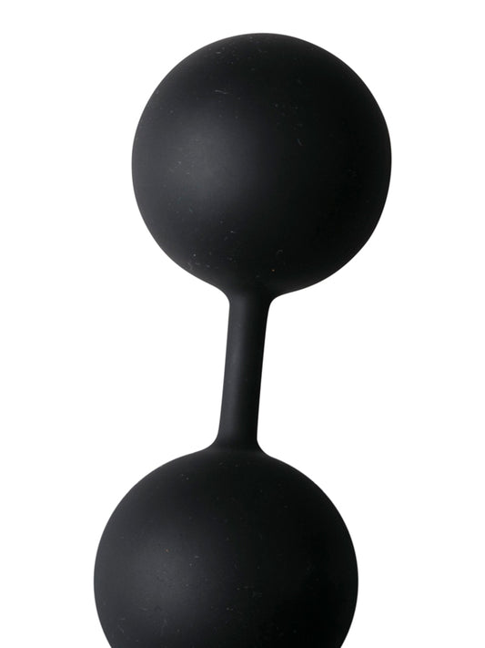 Tom Of Finland Silicone Cock Ring With 3 Weighted Balls - UABDSM