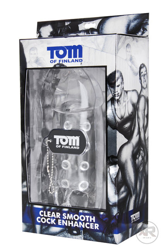 Tom Of Finland Clear Smooth Cock Enhancer - UABDSM