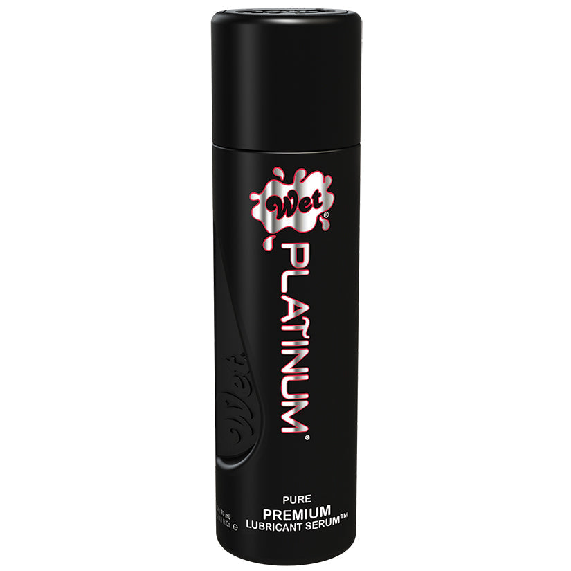 Wet Platinum Luxury Silicone Lubricant - 3 Fl. Oz. - UABDSM