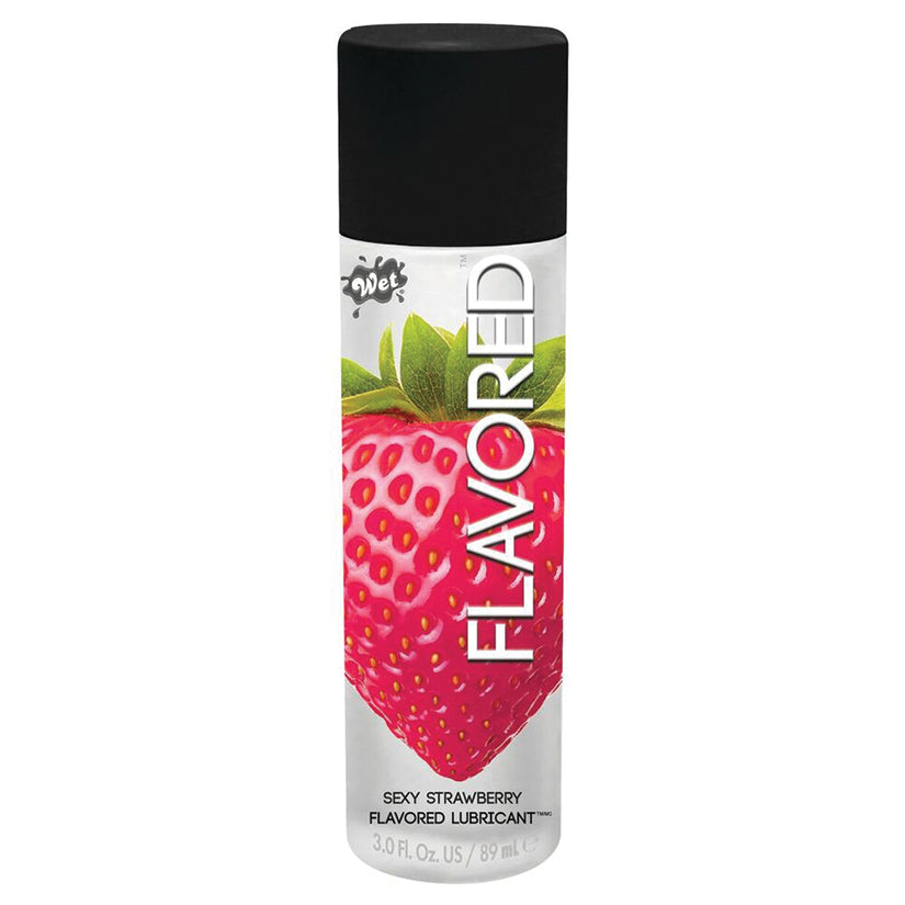 Wet Flavored Sexy Strawberry - 3 Fl. Oz./ 89ml - UABDSM