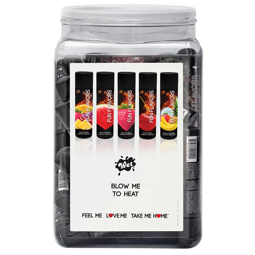 Wet Fun Flavors Assorted 1.0 Fl Oz 36 Pc Display - UABDSM