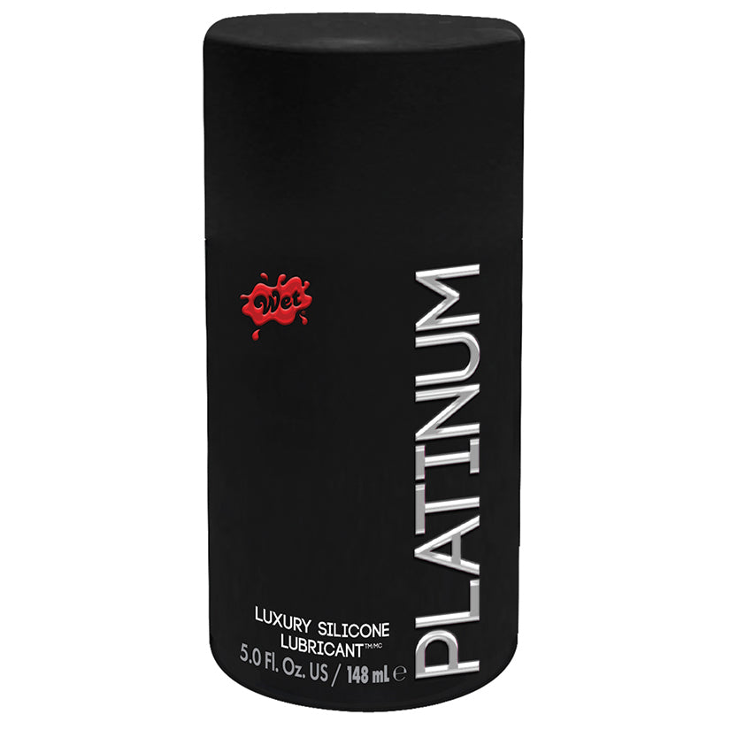 Wet Platinum Luxury Silicone Lubricant - 5 Fl. Oz. - UABDSM