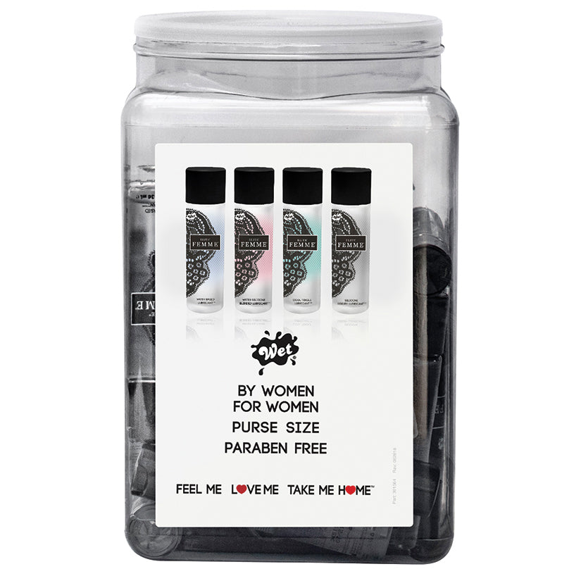 Wet Elite Femme Assorted 1.0 fl.oz/30ml Counter Bowl 36 Pc - UABDSM