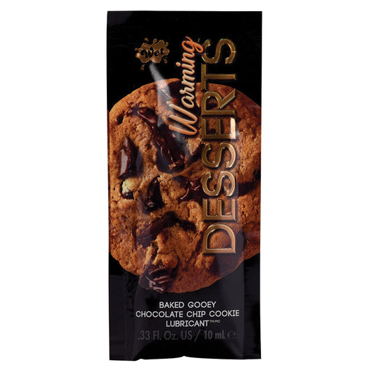 Wet Warming Desserts-Chocolate Chip Cookie 10ml Foil Wet Warming Desserts-Chocolate Chip Cookie 10ml Foil - UABDSM