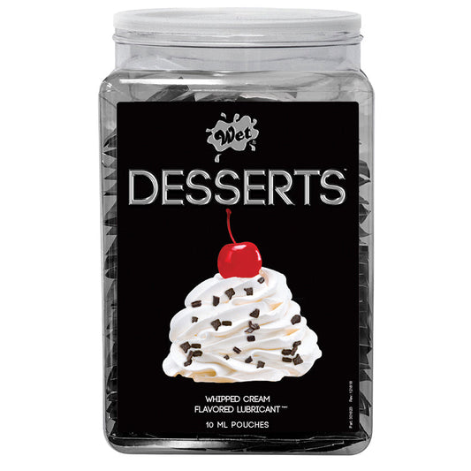Wet Desserts Whipped Cream .33 Fl Oz Pouch Counter Bowl 144pc Wet Desserts Whipped Cream .33 Fl Oz Pouch Counter Bowl 144pc - UABDSM