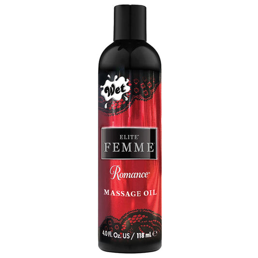 Elite Femme By Wet Massage Oil-Romance 4oz Elite Femme By Wet Massage Oil-Romance 4oz - UABDSM
