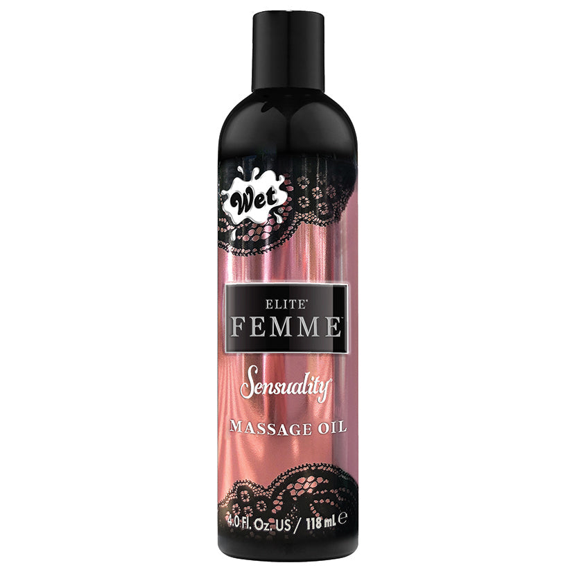 Elite Femme By Wet Massage Oil-Sensuality 4oz - UABDSM